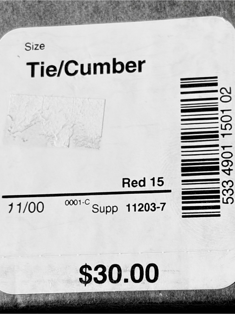 **NWOT** Bow Tie & Cummerbund Set🎩🥂🎉 - Picture 2 of 5